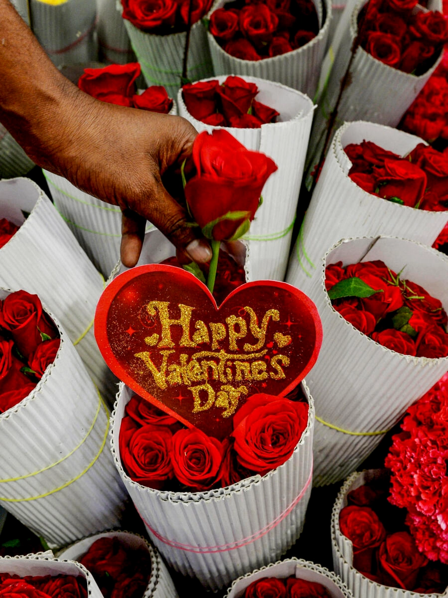 عبارات تهنئة عيد الحب