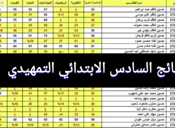 رابط استعلام نتائج السادس الاعدادي 2025 الدور التمهيدي عموم العراق نتائجنا